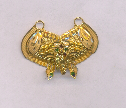 GOLD PENDENT PLAIN GENERAL