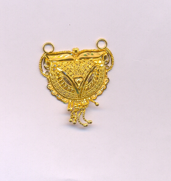 GOLD PENDENT PLAIN GENERAL