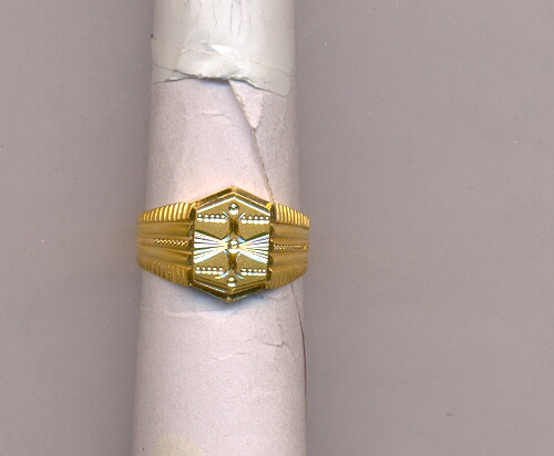 GOLD RING GENTS CASTING