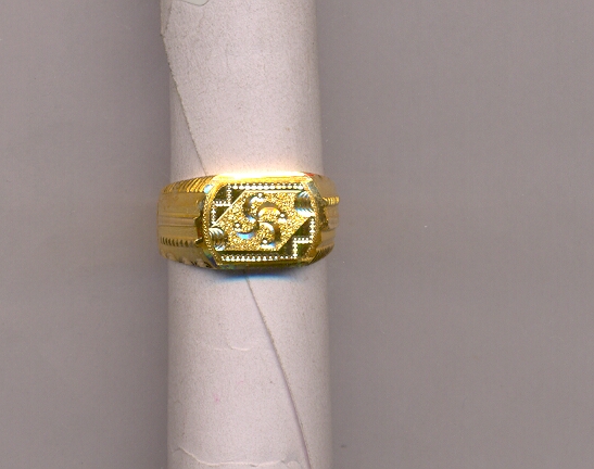 GOLD RING GENTS CASTING