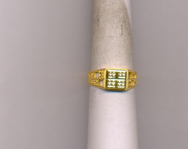 GOLD RING GENTS CASTING EXCLUSIVE