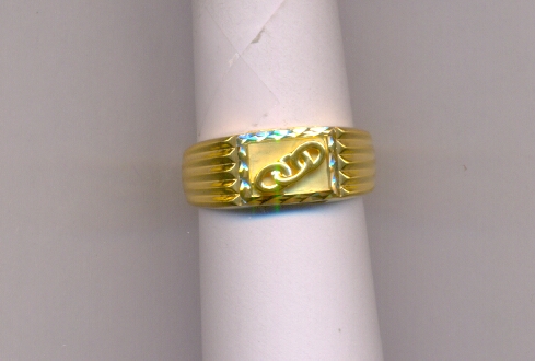 GOLD RING GENTS CASTING EXCLUSIVE