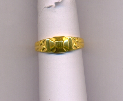 GOLD RING GENTS CASTING EXCLUSIVE