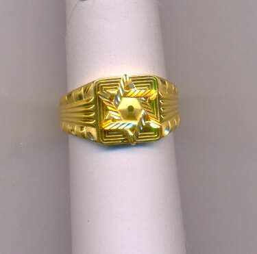 GOLD RING GENTS CASTING EXCLUSIVE