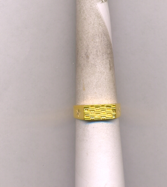 GOLD RING GENTS CASTING EXCLUSIVE