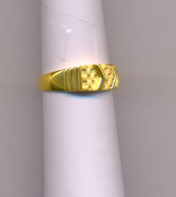 GOLD RING GENTS CASTING EXCLUSIVE