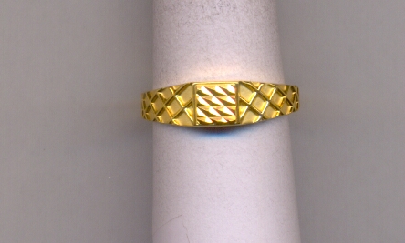 GOLD RING GENTS CASTING EXCLUSIVE