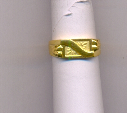 GOLD RING GENTS CASTING EXCLUSIVE