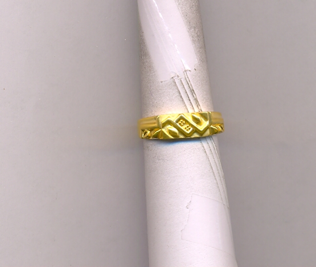 GOLD RING GENTS CASTING FANCY