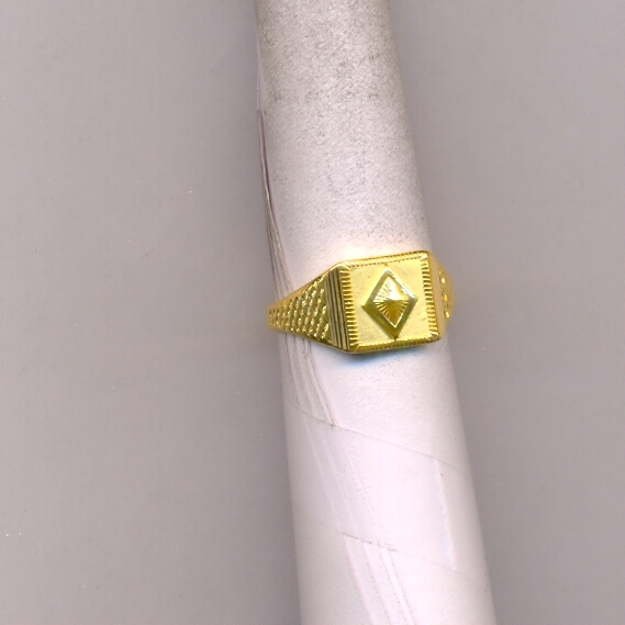 GOLD RING GENTS CASTING FANCY