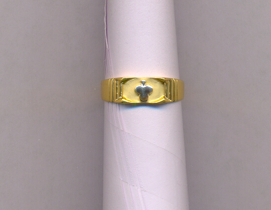 GOLD RING GENTS CASTING FANCY