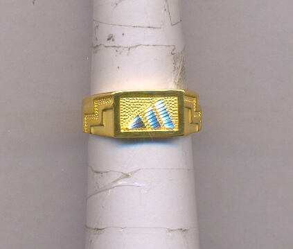 GOLD RING GENTS CASTING FANCY