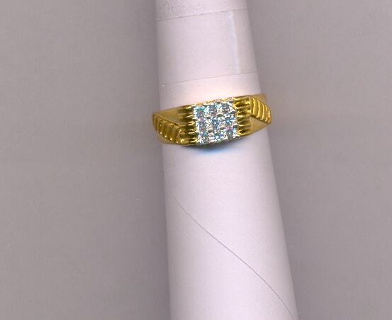 GOLD RING GENTS CASTING FANCY