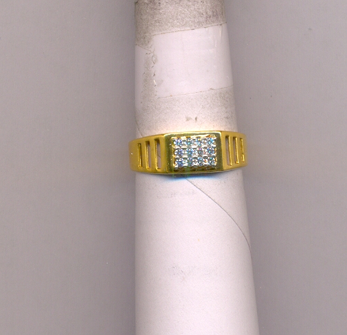 GOLD RING GENTS CASTING FANCY