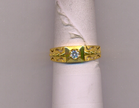 GOLD RING GENTS CASTING FANCY