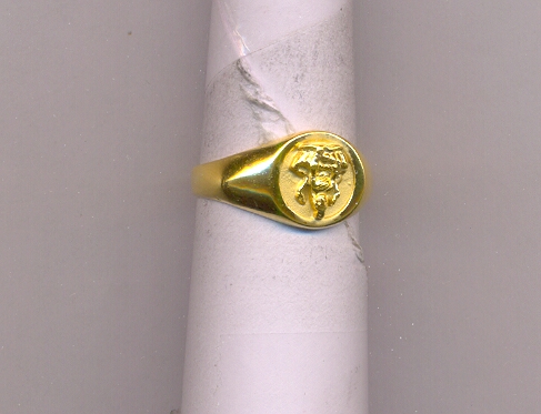 GOLD RING GENTS CASTING FANCY