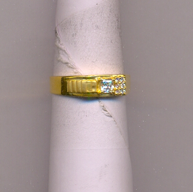 GOLD RING GENTS CASTING FANCY