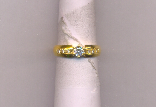 GOLD RING GENTS CASTING FANCY