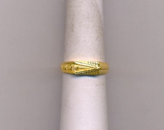 GOLD RING GENTS CASTING FANCY