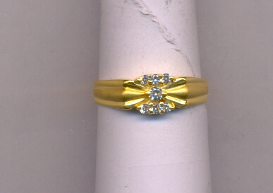 GOLD RING GENTS CASTING FANCY