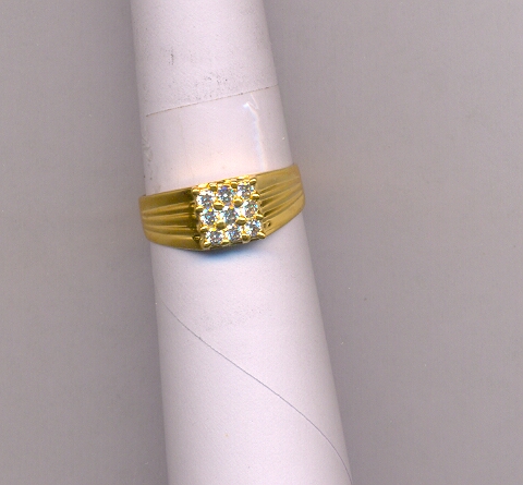 GOLD RING GENTS CASTING FANCY