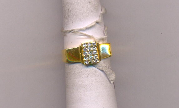 GOLD RING GENTS CASTING FANCY
