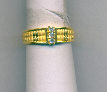 GOLD RING GENTS CASTING FANCY