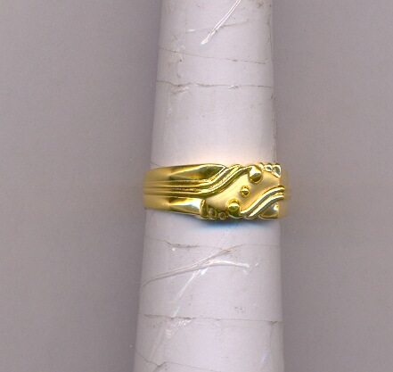 GOLD RING GENTS CASTING FANCY