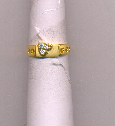 GOLD RING GENTS CASTING FANCY