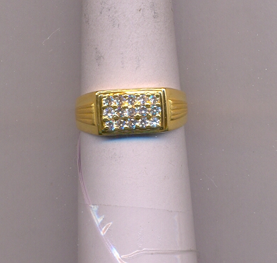 GOLD RING GENTS CASTING FANCY