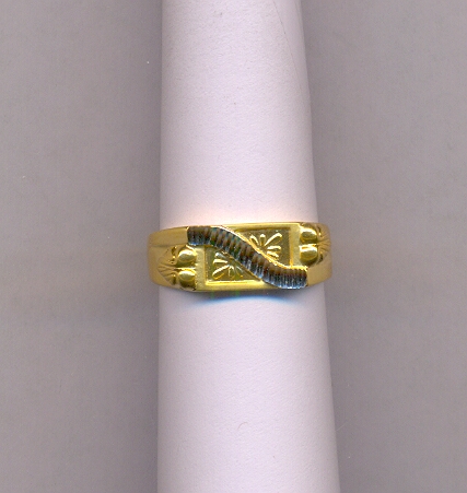 GOLD RING GENTS CASTING FANCY