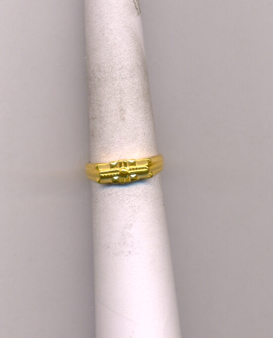 GOLD RING GENTS CASTING FANCY