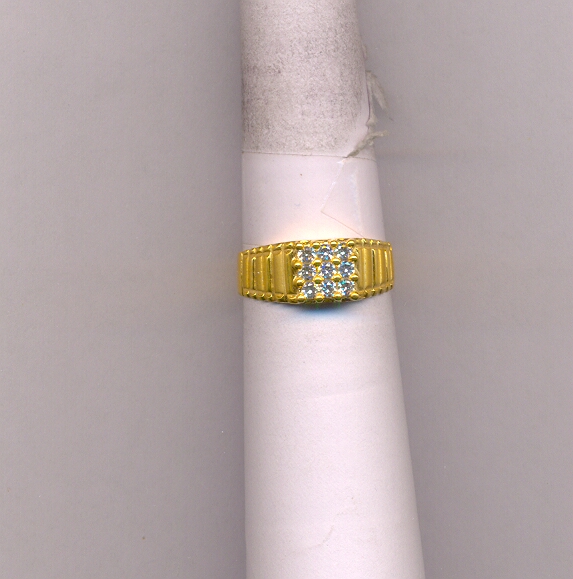 GOLD RING GENTS CASTING FANCY