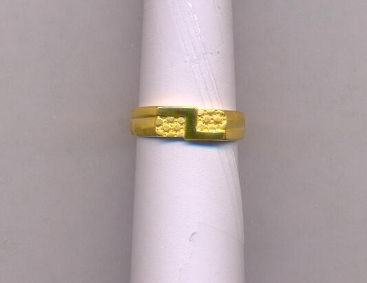 GOLD RING GENTS CASTING FANCY