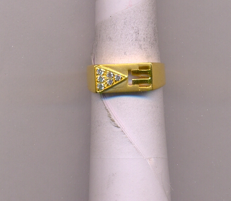 GOLD RING GENTS CASTING FANCY