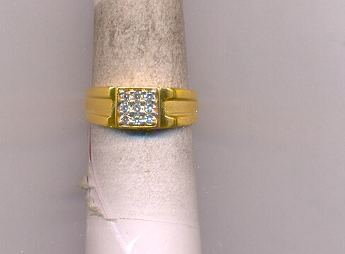 GOLD RING GENTS CASTING FANCY