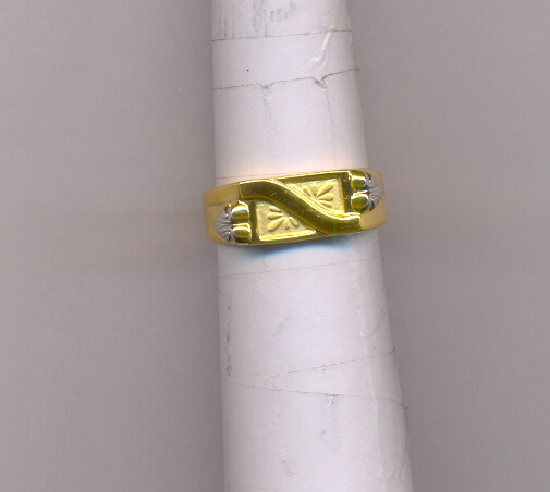 GOLD RING GENTS CASTING FANCY