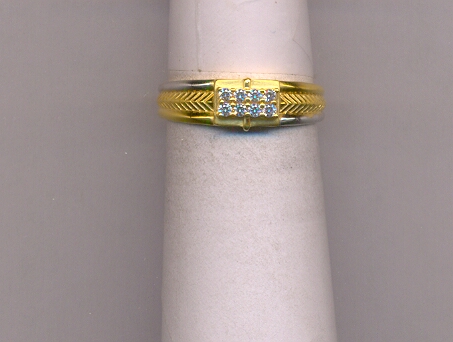 GOLD RING GENTS CASTING FANCY