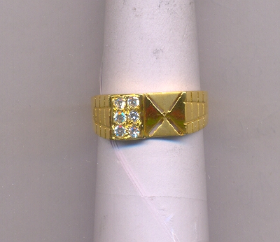 GOLD RING GENTS CASTING FANCY