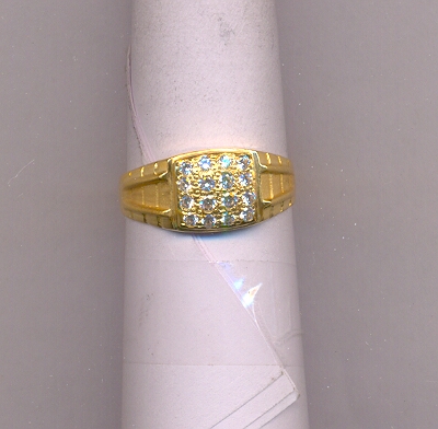 GOLD RING GENTS CASTING FANCY