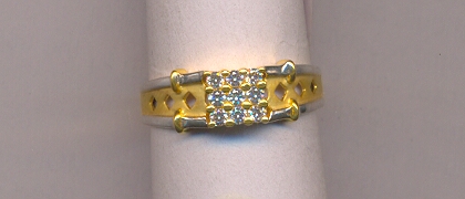 GOLD RING GENTS CASTING FANCY