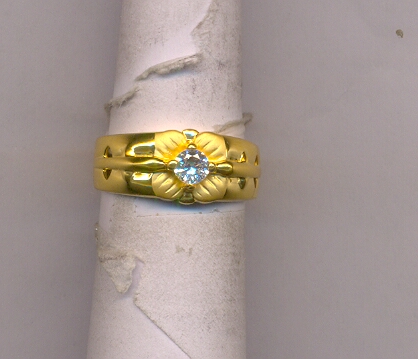 GOLD RING GENTS CASTING FANCY