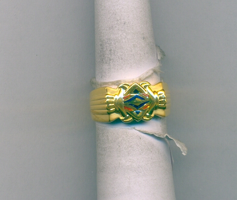 GOLD RING GENTS CASTING FANCY