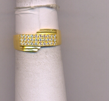 GOLD RING GENTS CASTING FANCY
