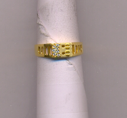 GOLD RING GENTS CASTING FANCY