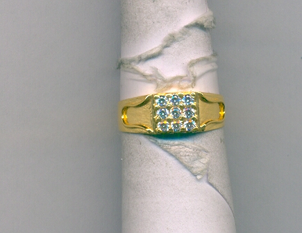 GOLD RING GENTS CASTING FANCY