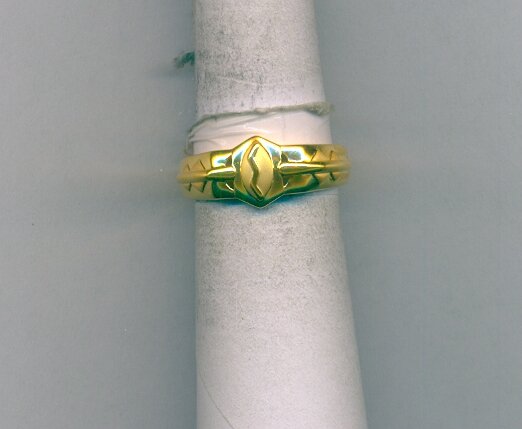 GOLD RING GENTS CASTING FANCY
