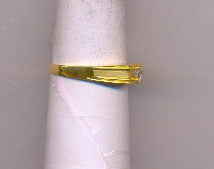 GOLD RING GENTS CASTING FANCY