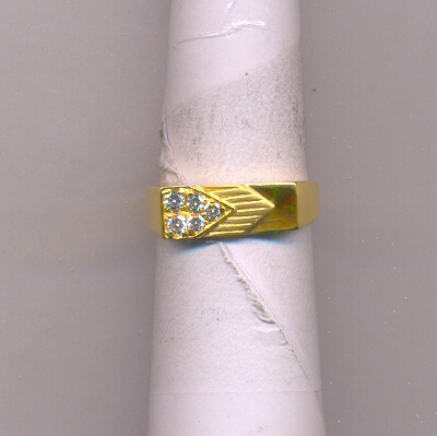 GOLD RING GENTS CASTING FANCY