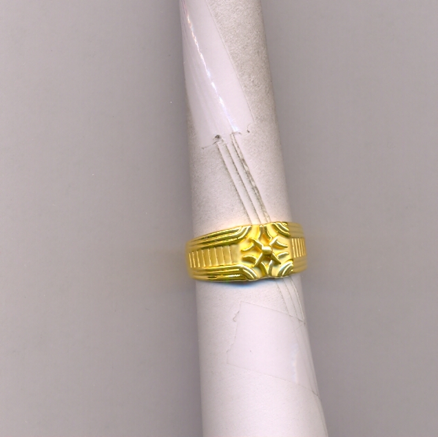 GOLD RING GENTS CASTING FANCY